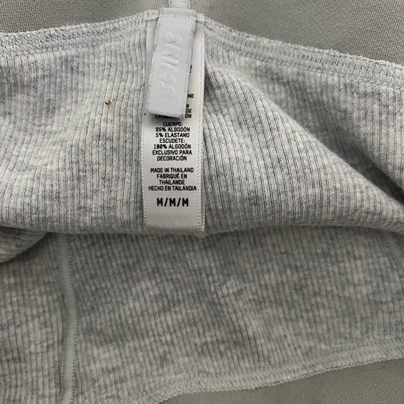 Skims Ribbed Boxer Shorts - Picture 4 of 4